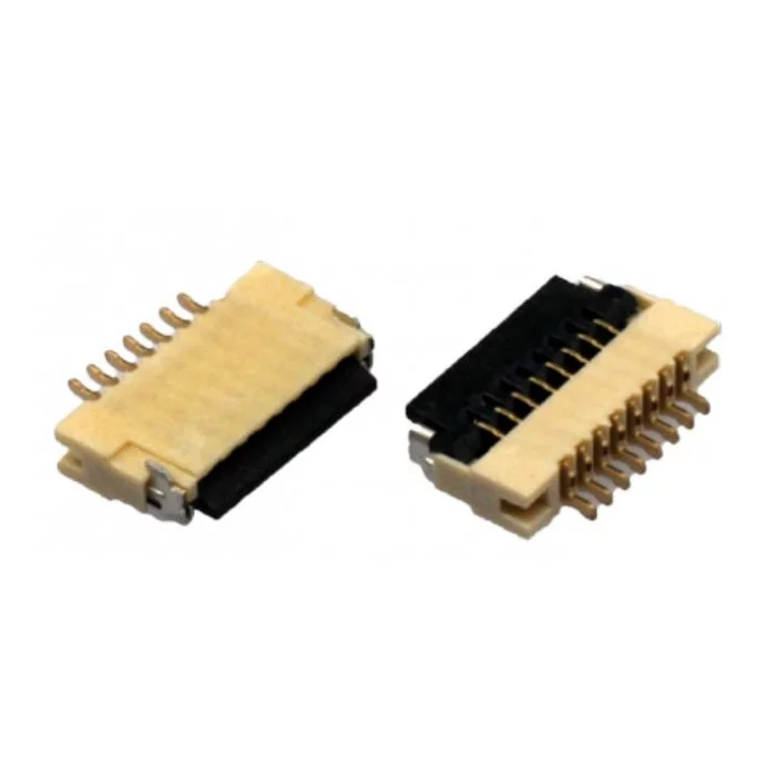 Разъем FPC Flip-Lock 1010-24RLGF 24 pin высота 1мм шаг 1мм