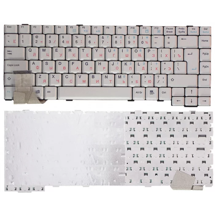 Клавиатура для Packard Bell 7521 6020 6021 серая