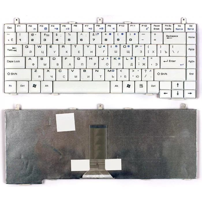 Клавиатура для MSI S420 S425 S430 S450 белая