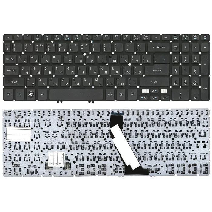 Клавиатура для Acer Aspire V5, V5-531, M5-581T черная