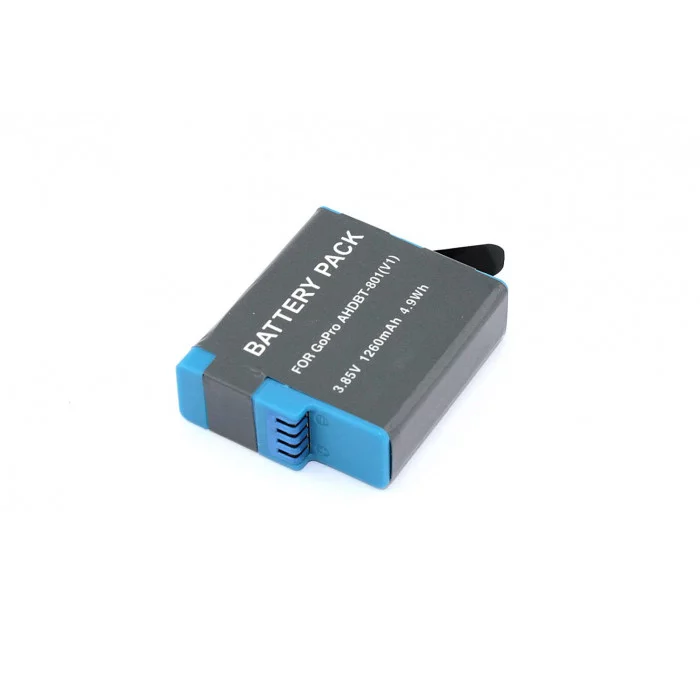 Аккумулятор для видеокамеры GoPro HERO8 (SPJB1B) 3,7V 1260mAh