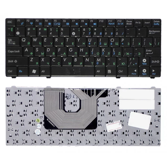 Клавиатура для Asus Eee PC 900HA T91 T91MT 900SD Черная