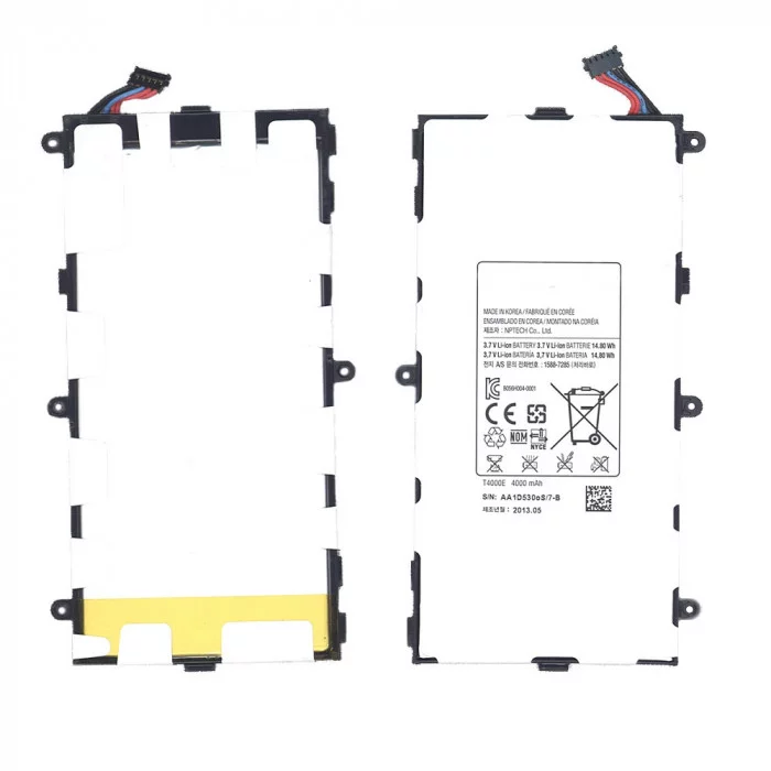 Аккумулятор T4000E для Samsung Galaxy Tab3 70 3.7V 14.8Wh